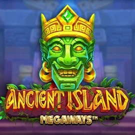 Ancient Island Megaways online game logo by Pragmatic Play on winslion.ca