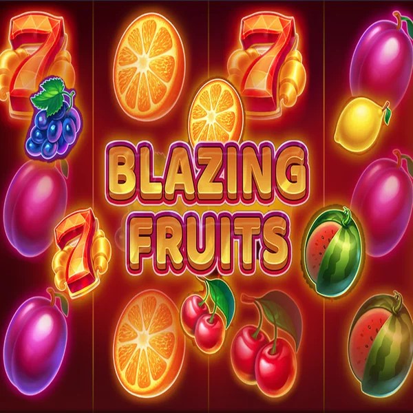 Blazing Fruits slot visual from Inbet Games available on winslion.ca