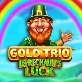Gold Trio Leprechaun's Luck logo by Playtech at WinLion Casino