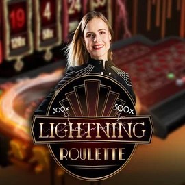 Lightning Roulette logo – Live Casino by Evolution at WinLion Casino