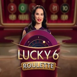 Lucky 6 Roulette logo by Pragmatic Play at WinLion Casino