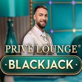 Privé Lounge Blackjack slot visual from Pragmatic Play available on winslion.ca