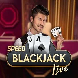 Official Live Casino logo: Speed Blackjack by Pragmatic Play at WinLion Casino