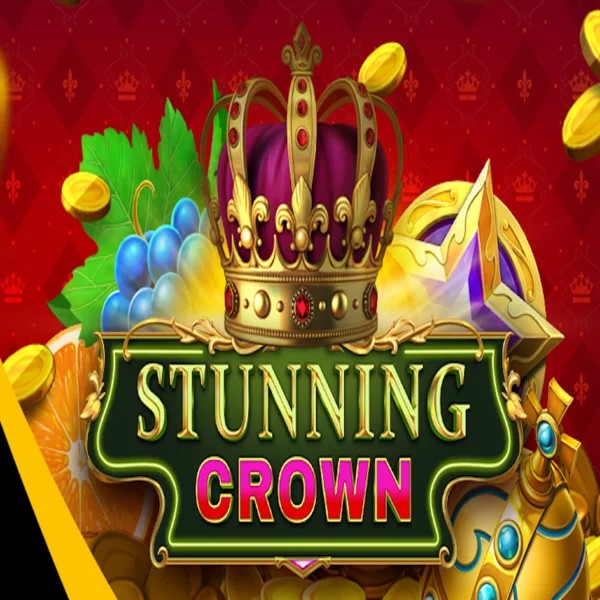 Stunning Crown online game logo by BF Games on winslion.ca